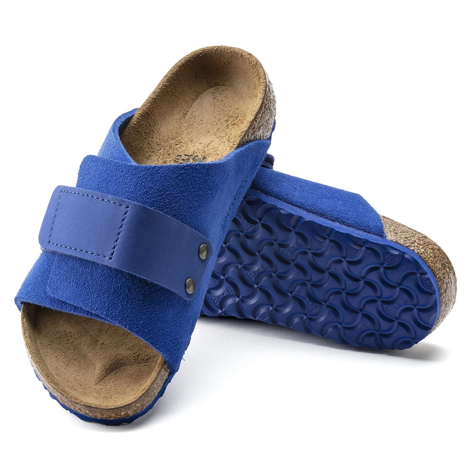 Birkenstock Kyoto Kids Suede Nubuck Ultra Blue 5 Birkenstock Kyoto Kids Suede Nubuck Ultra Blue - Image 5