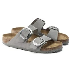 Birkenstock Arizona Big Buckle Nubuck Leather Dove Gray 15 Birkenstock Arizona Big Buckle Nubuck Leather Dove Gray -Birkenstock Sale Store 1022154 pair