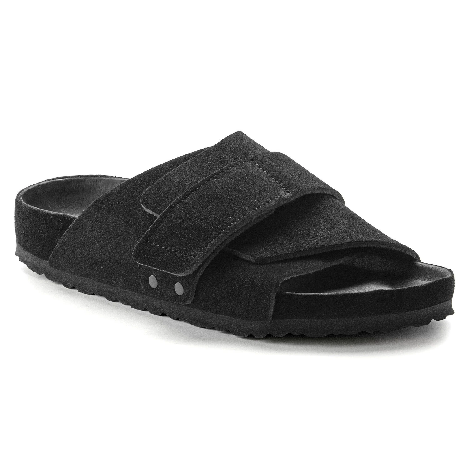 Birkenstock Kyoto Suede Leather Black 1 Birkenstock Kyoto Suede Leather Black