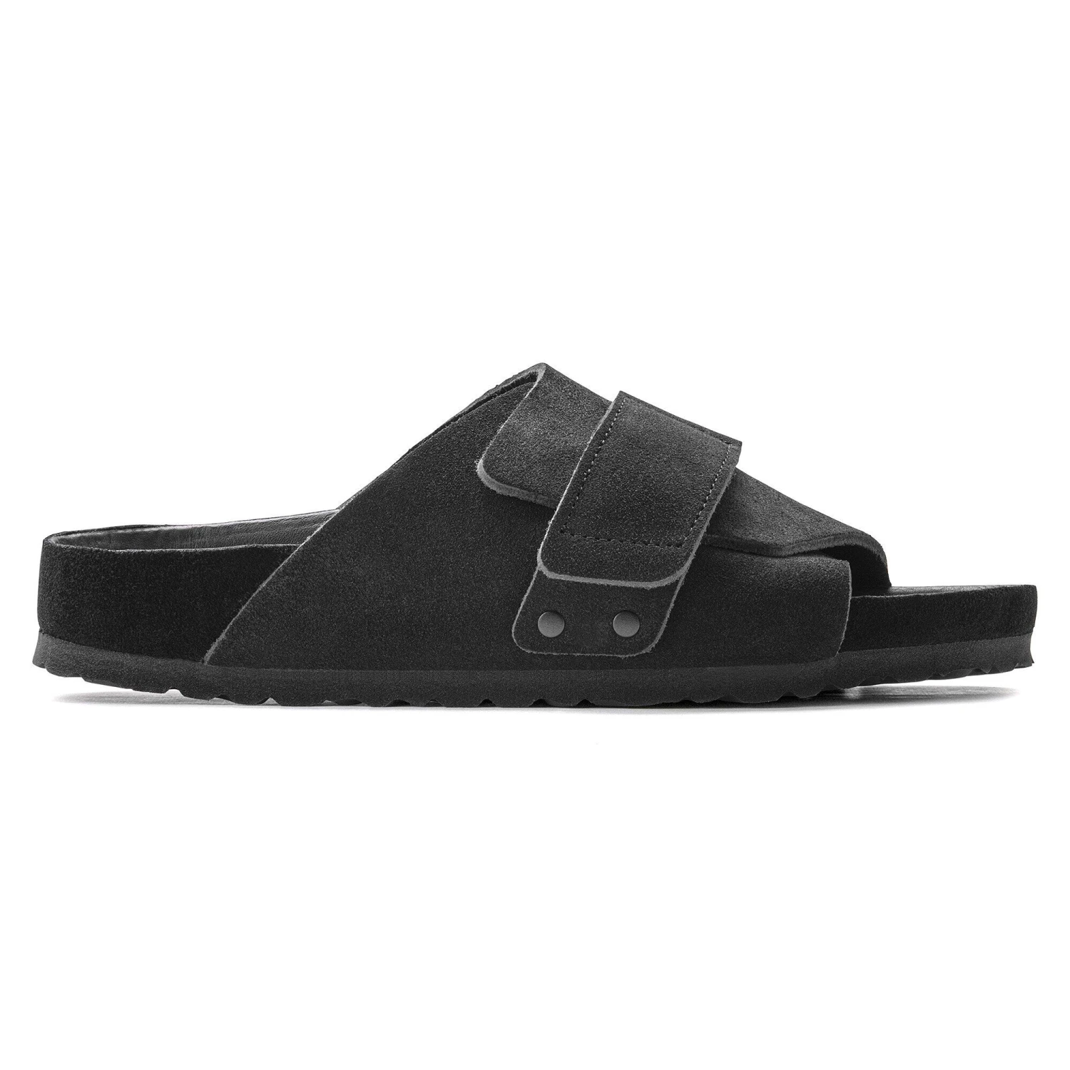 Birkenstock Kyoto Suede Leather Black 3 Birkenstock Kyoto Suede Leather Black - Image 3