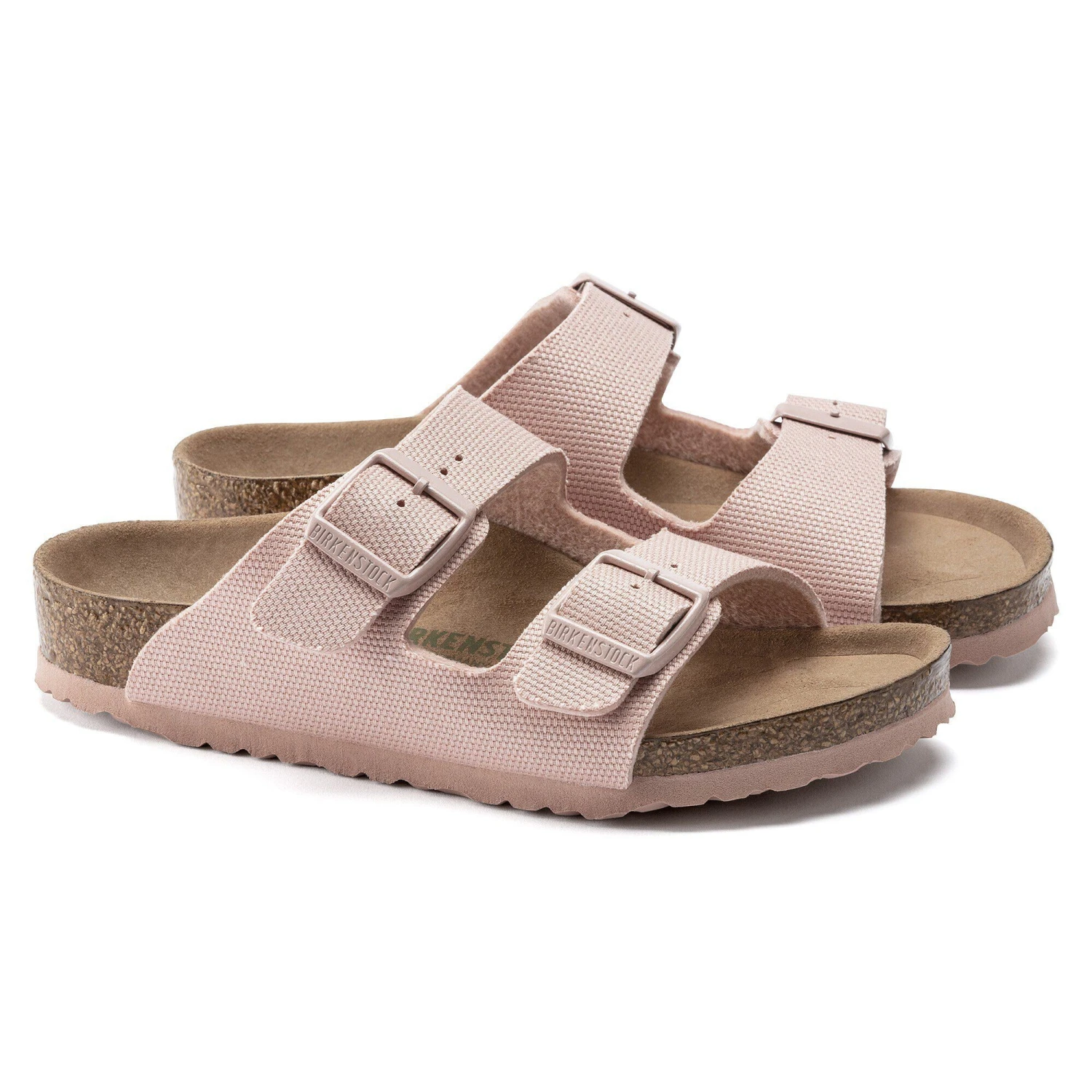 Birkenstock Arizona Kids Vegan Textile Soft Pink 6 Birkenstock Arizona Kids Vegan Textile Soft Pink - Image 6