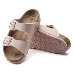 Birkenstock Arizona Kids Vegan Textile Soft Pink 10 Birkenstock Arizona Kids Vegan Textile Soft Pink -Birkenstock Sale Store 1022313 sole