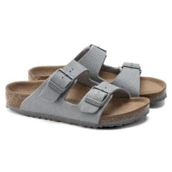 Birkenstock Arizona Kids Vegan Textile Stone Coin 10 Birkenstock Arizona Kids Vegan Textile Stone Coin -Birkenstock Sale Store 1022314 pair