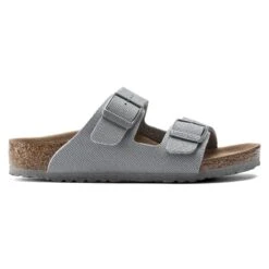 Birkenstock Arizona Kids Vegan Textile Stone Coin 8 Birkenstock Arizona Kids Vegan Textile Stone Coin -Birkenstock Sale Store 1022314 side