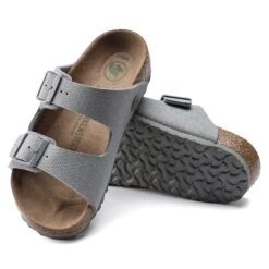 Birkenstock Arizona Kids Vegan Textile Stone Coin 9 Birkenstock Arizona Kids Vegan Textile Stone Coin -Birkenstock Sale Store 1022314 sole