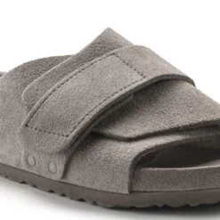 Birkenstock Kyoto Suede Leather Gray Taupe -Birkenstock Sale Store 1022316 detail 1