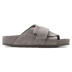 Birkenstock Kyoto Suede Leather Gray Taupe -Birkenstock Sale Store 1022316 side