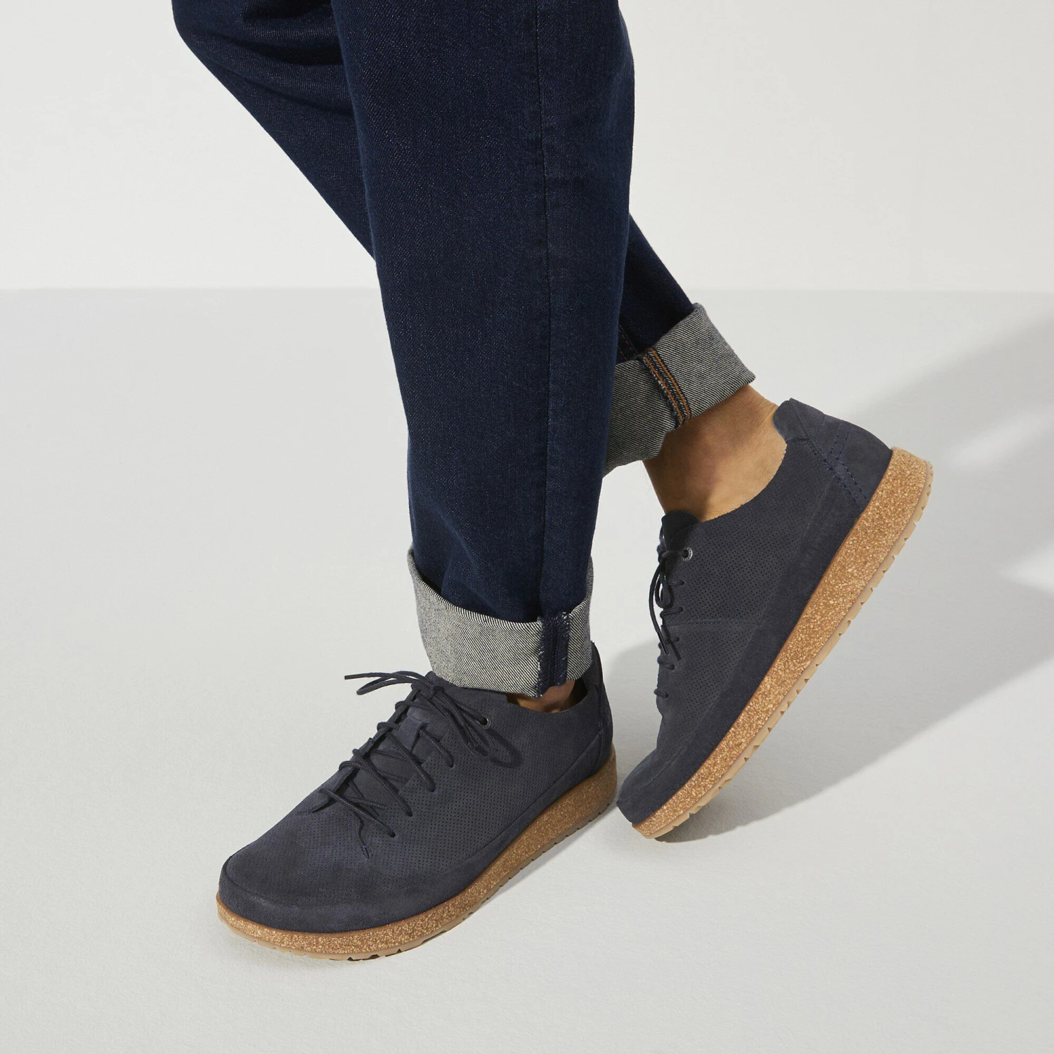 Birkenstock Honnef Light Suede Leather Midnight Blue 12 Birkenstock Honnef Light Suede Leather Midnight Blue - Image 12