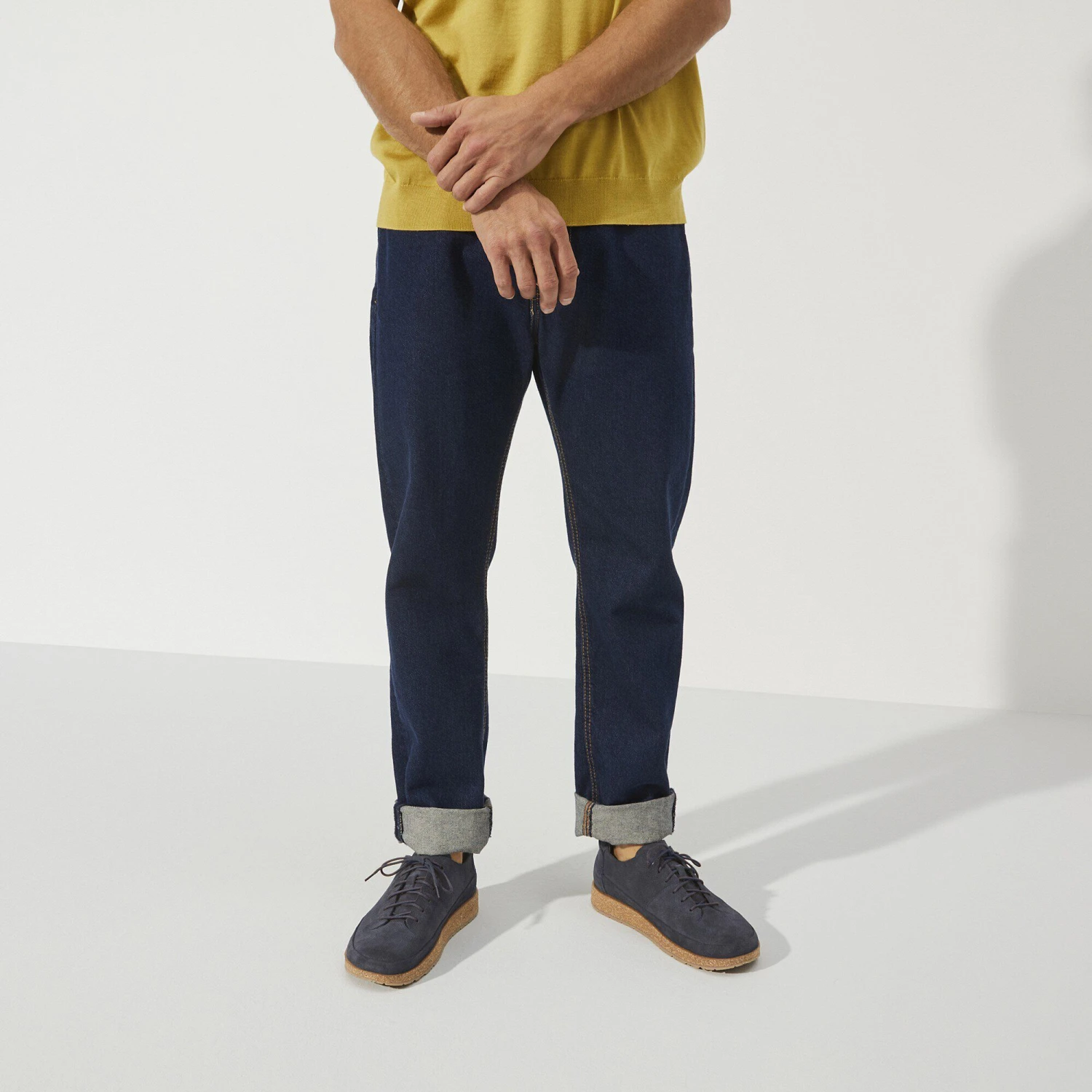 Birkenstock Honnef Light Suede Leather Midnight Blue 6 Birkenstock Honnef Light Suede Leather Midnight Blue - Image 6