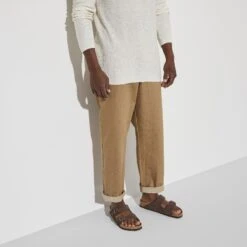 Birkenstock Arizona Nubuck Leather Desert Buck Roast 14 Birkenstock Arizona Nubuck Leather Desert Buck Roast -Birkenstock Sale Store 1022457 f look m