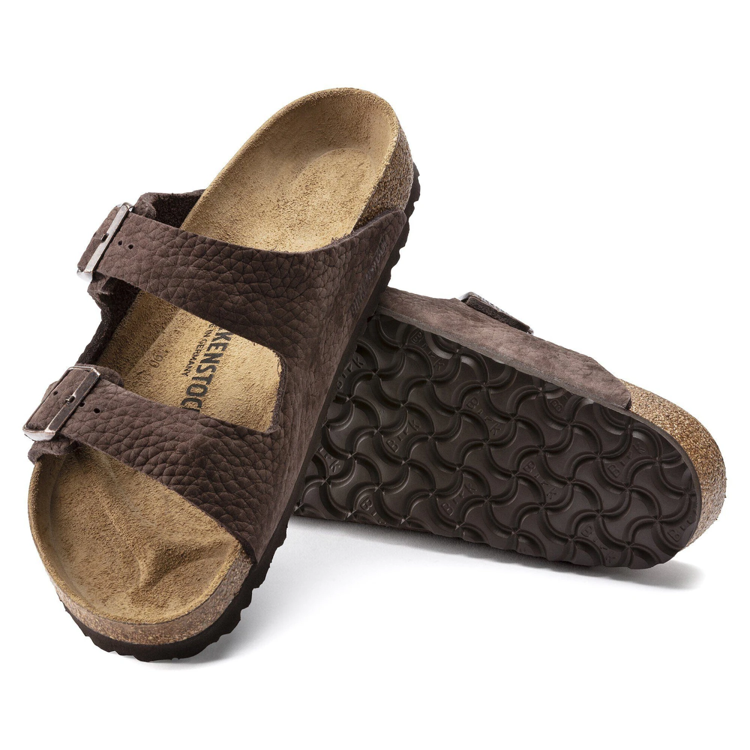 Birkenstock Arizona Nubuck Leather Desert Buck Roast 4 Birkenstock Arizona Nubuck Leather Desert Buck Roast - Image 4