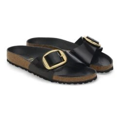 Birkenstock Madrid Big Buckle Natural Leather Patent High Shine Black 11 Birkenstock Madrid Big Buckle Natural Leather Patent High Shine Black -Birkenstock Sale Store 1022541 pair