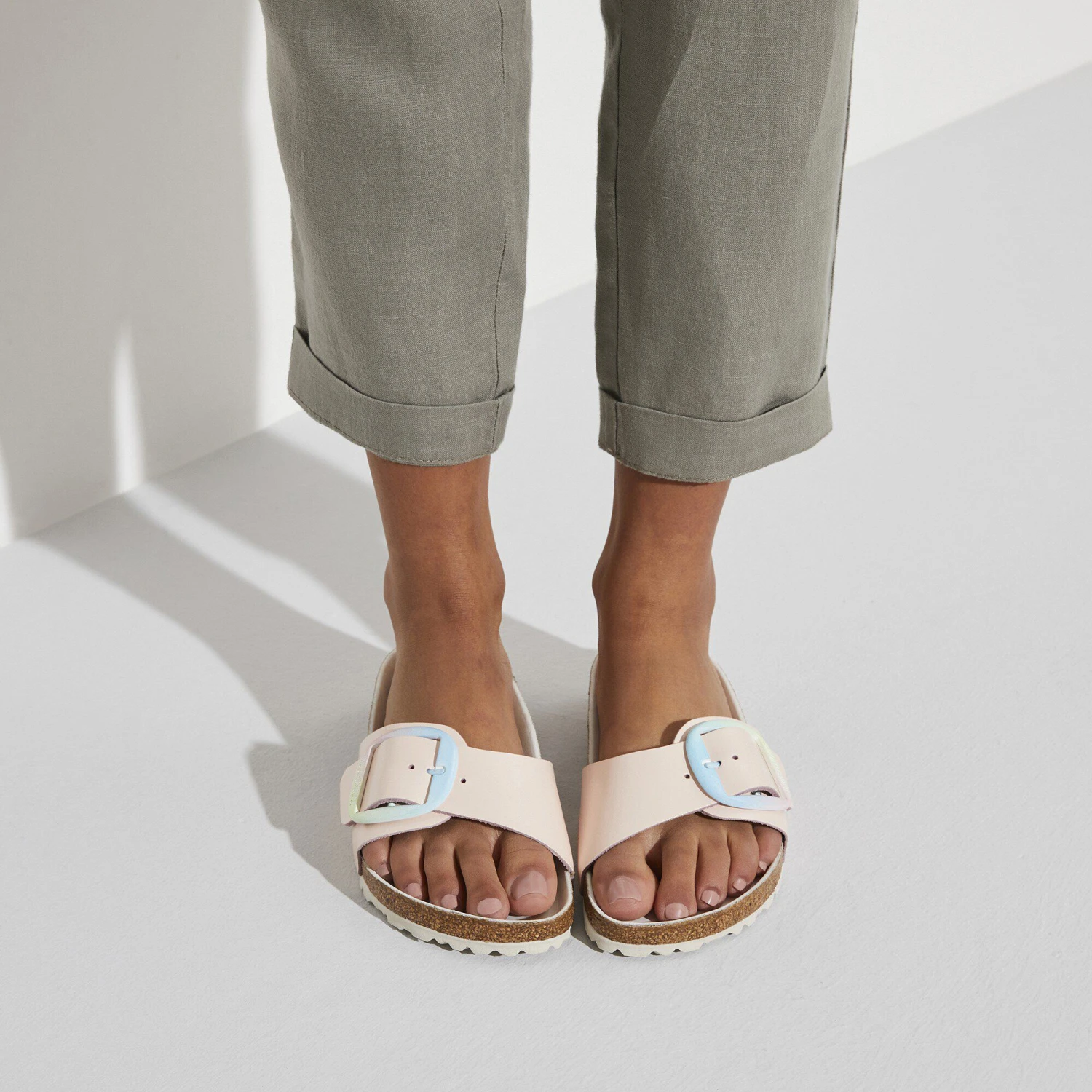 Birkenstock Madrid Big Buckle Leather Light Rose 7 Birkenstock Madrid Big Buckle Leather Light Rose - Image 7