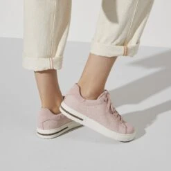 Birkenstock Bend Low Canvas-Suede Soft Pink 15 Birkenstock Bend Low Canvas-Suede Soft Pink -Birkenstock Sale Store 1022600 f closeup f