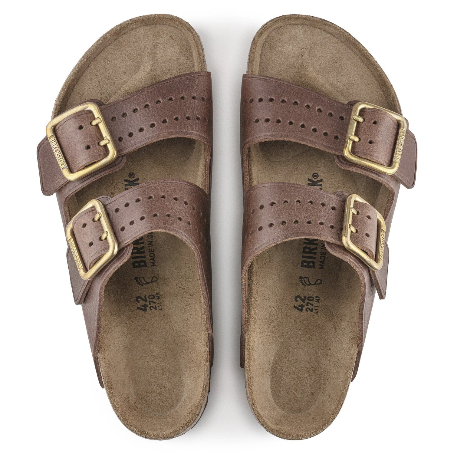 Birkenstock Arizona Bold Leather Roast 2 Birkenstock Arizona Bold Leather Roast - Image 2