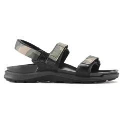 Birkenstock Kalahari Women Birko-Flor Futura Black Half Camo -Birkenstock Sale Store 1022665 side