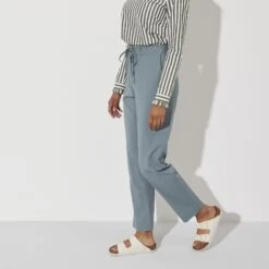 Birkenstock Arizona Vegan Textile Eggshell -Birkenstock Sale Store 1022679 f look f