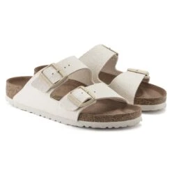 Birkenstock Arizona Vegan Textile Eggshell -Birkenstock Sale Store 1022679 pair