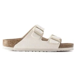 Birkenstock Arizona Vegan Textile Eggshell -Birkenstock Sale Store 1022679 side
