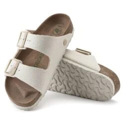 Birkenstock Arizona Vegan Textile Eggshell -Birkenstock Sale Store 1022679 sole