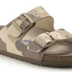 Birkenstock Arizona Soft Footbed Birko-Flor Desert Soil Gray/Taupe -Birkenstock Sale Store 1022829 detail 1