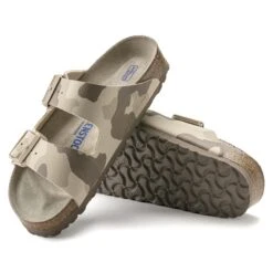 Birkenstock Arizona Soft Footbed Birko-Flor Desert Soil Gray/Taupe -Birkenstock Sale Store 1022829 sole