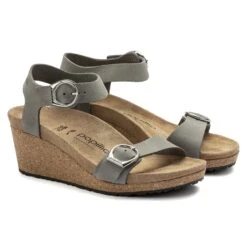 Soley Nubuck Leather Dove Gray 12 Soley Nubuck Leather Dove Gray -Birkenstock Sale Store 1022835 pair