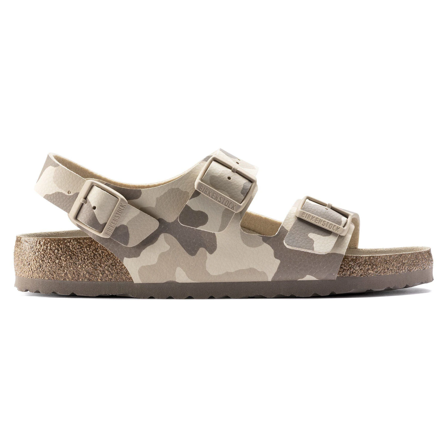 Birkenstock Milano Soft Footbed Birko-Flor Desert Soil Gray/Taupe 3 Birkenstock Milano Soft Footbed Birko-Flor Desert Soil Gray/Taupe - Image 3