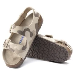 Birkenstock Milano Soft Footbed Birko-Flor Desert Soil Gray/Taupe 13 Birkenstock Milano Soft Footbed Birko-Flor Desert Soil Gray/Taupe -Birkenstock Sale Store 1022850 sole