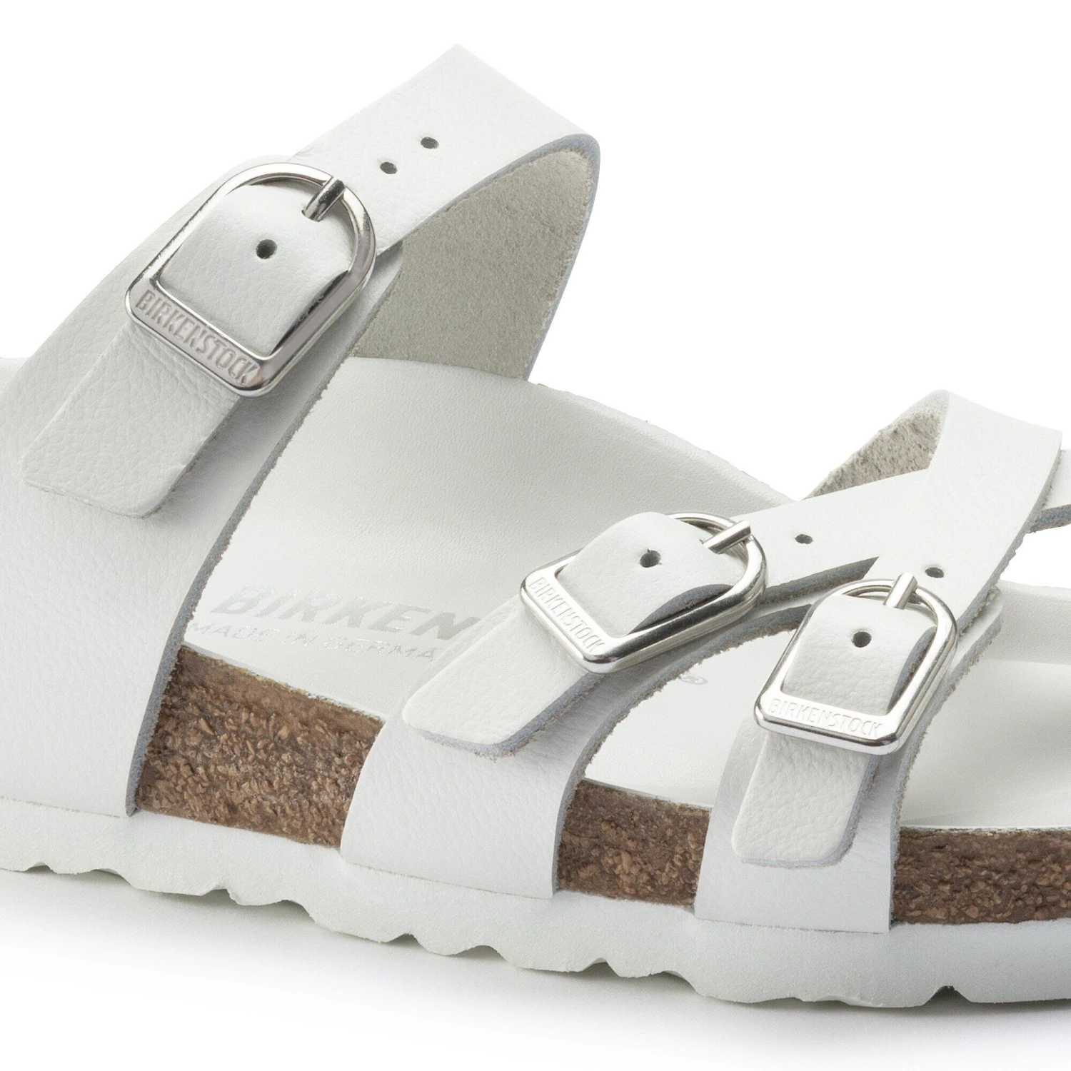 Birkenstock Franca Leather White 6 Birkenstock Franca Leather White - Image 6