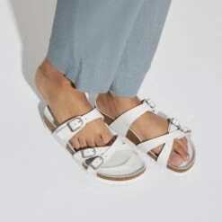 Birkenstock Franca Leather White 15 Birkenstock Franca Leather White -Birkenstock Sale Store 1022982 detail 8