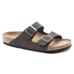 Birkenstock Arizona Vegan Synthetics Desert Dust Black