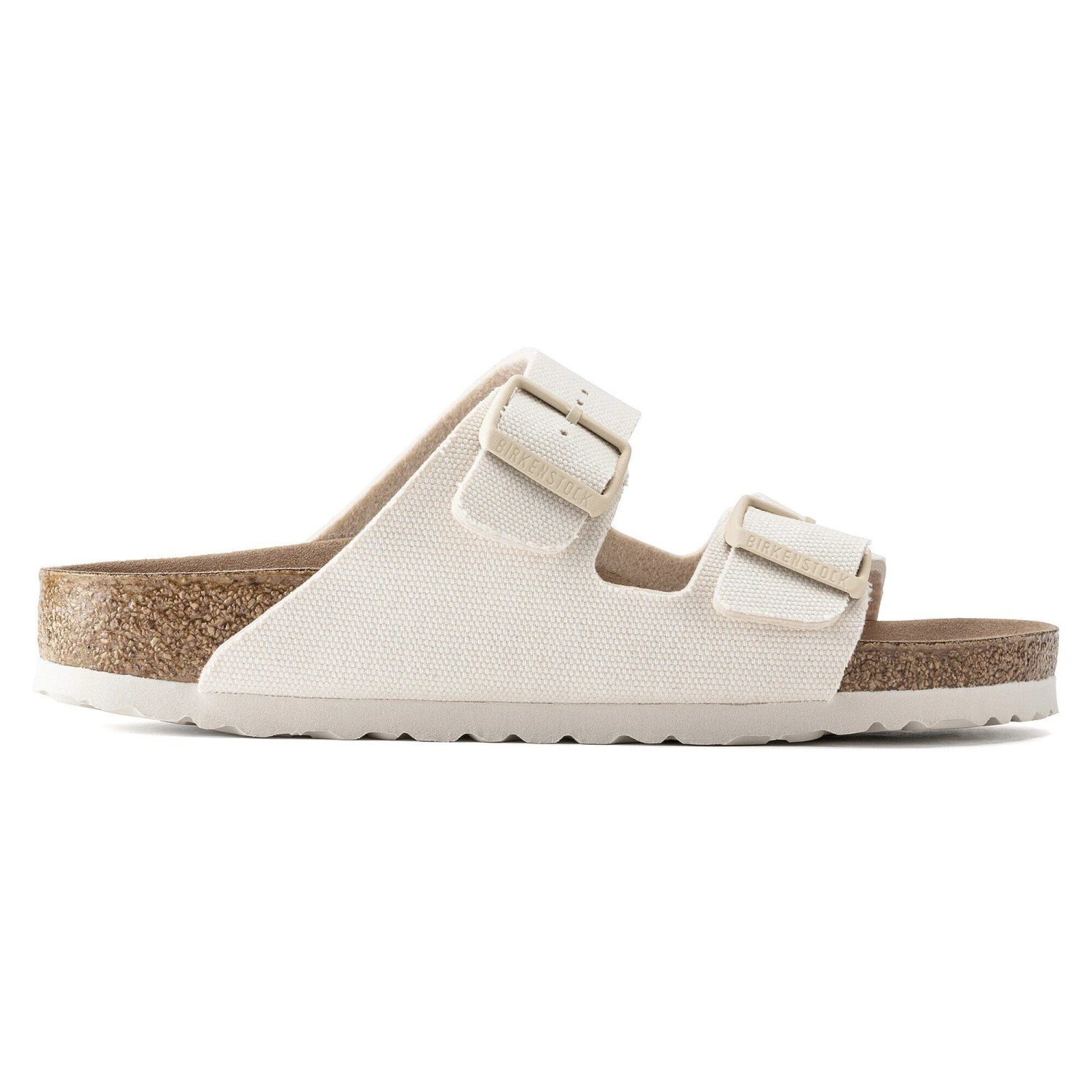 Birkenstock Arizona Vegan Men Textile Eggshell 3 Birkenstock Arizona Vegan Men Textile Eggshell - Image 3