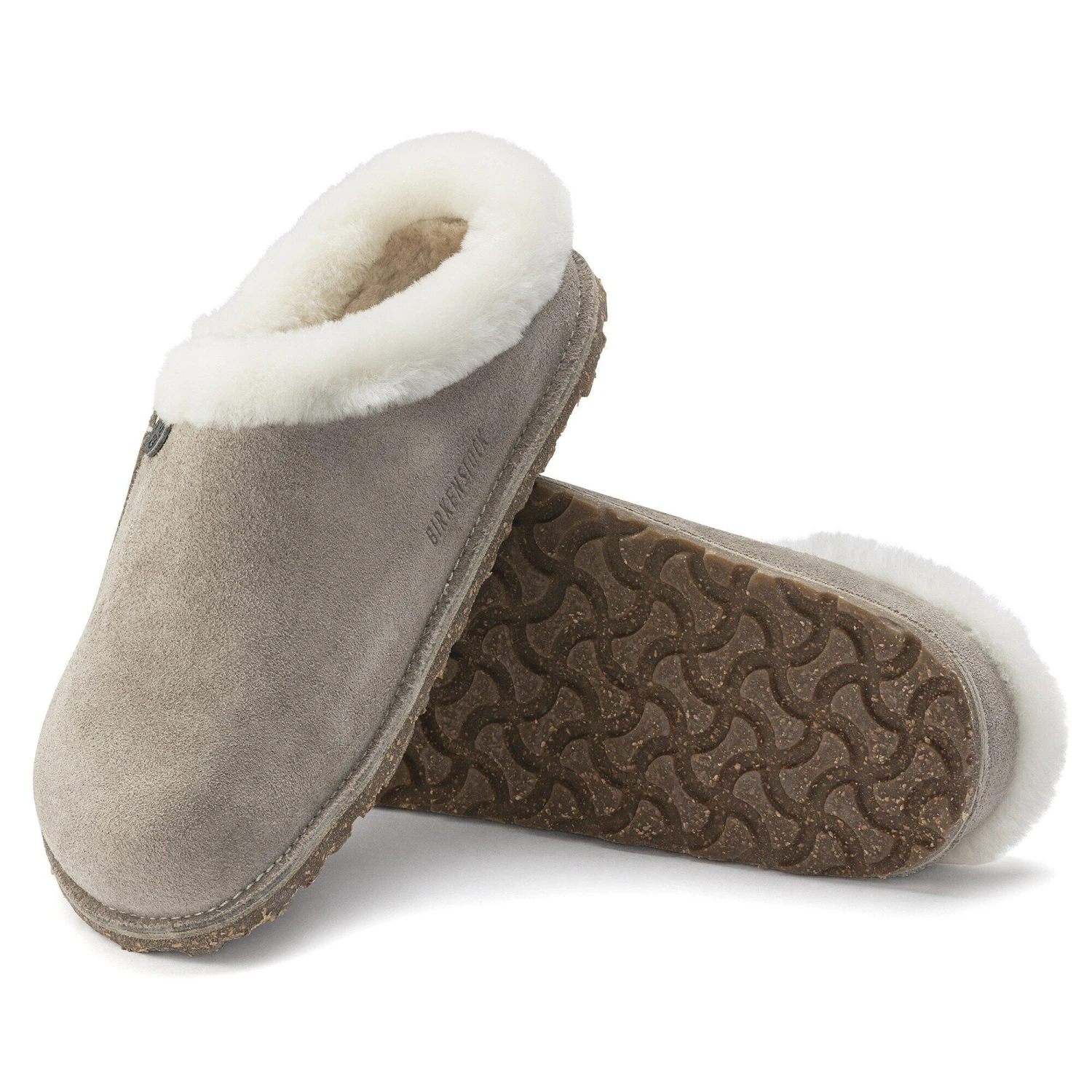 Birkenstock Zermatt Premium Suede Leather Stone Coin 6 Birkenstock Zermatt Premium Suede Leather Stone Coin - Image 6