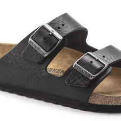 Birkenstock Arizona Grip Leather Vintage Wood Black 15 Birkenstock Arizona Grip Leather Vintage Wood Black -Birkenstock Sale Store 1023115 detail 1