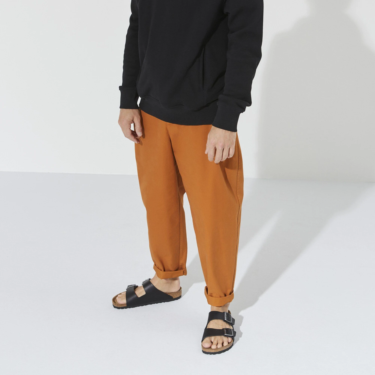 Birkenstock Arizona Grip Leather Vintage Wood Black 5 Birkenstock Arizona Grip Leather Vintage Wood Black - Image 5