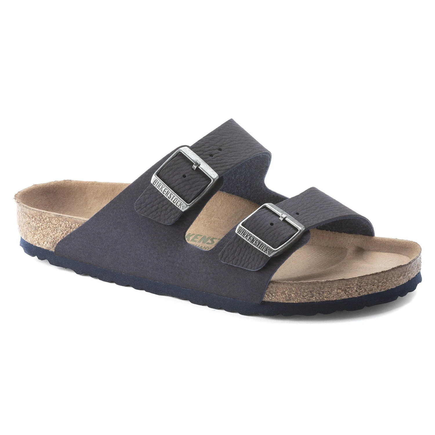 Birkenstock Arizona Vegan Synthetics Desert Dust Indigo Blue 1 Birkenstock Arizona Vegan Synthetics Desert Dust Indigo Blue