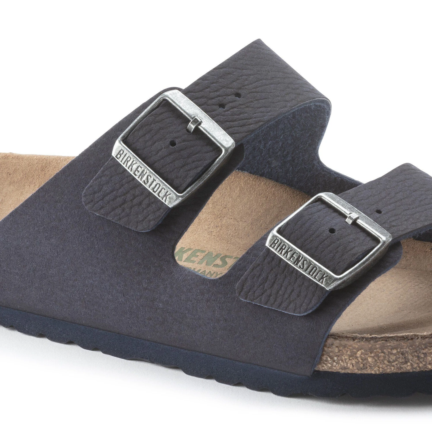 Birkenstock Arizona Vegan Synthetics Desert Dust Indigo Blue 7 Birkenstock Arizona Vegan Synthetics Desert Dust Indigo Blue - Image 7