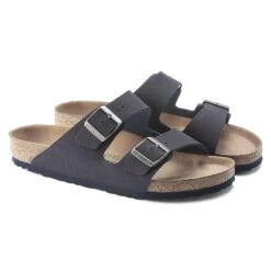 Birkenstock Arizona Vegan Synthetics Desert Dust Indigo Blue 11 Birkenstock Arizona Vegan Synthetics Desert Dust Indigo Blue -Birkenstock Sale Store 1023116 pair