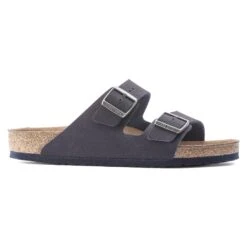 Birkenstock Arizona Vegan Synthetics Desert Dust Indigo Blue 10 Birkenstock Arizona Vegan Synthetics Desert Dust Indigo Blue -Birkenstock Sale Store 1023116 side