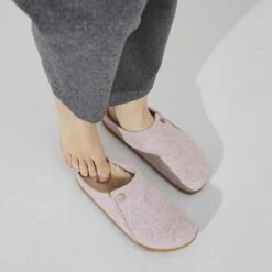 Birkenstock Zermatt Shearling Wool Felt Light Rose -Birkenstock Sale Store 1023163 detail 8