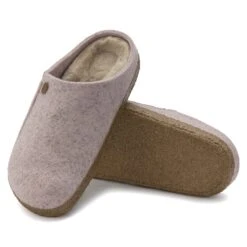 Birkenstock Zermatt Shearling Wool Felt Light Rose -Birkenstock Sale Store 1023163 sole