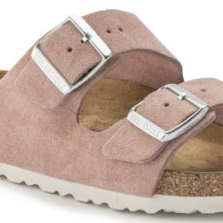 Birkenstock Arizona Soft Footbed Suede Leather Pink Clay 11 Birkenstock Arizona Soft Footbed Suede Leather Pink Clay -Birkenstock Sale Store 1023208 detail 1