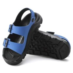 Birkenstock Mogami Kids Birko-Flor Ultrablue-Black 10 Birkenstock Mogami Kids Birko-Flor Ultrablue-Black -Birkenstock Sale Store 1023356 sole