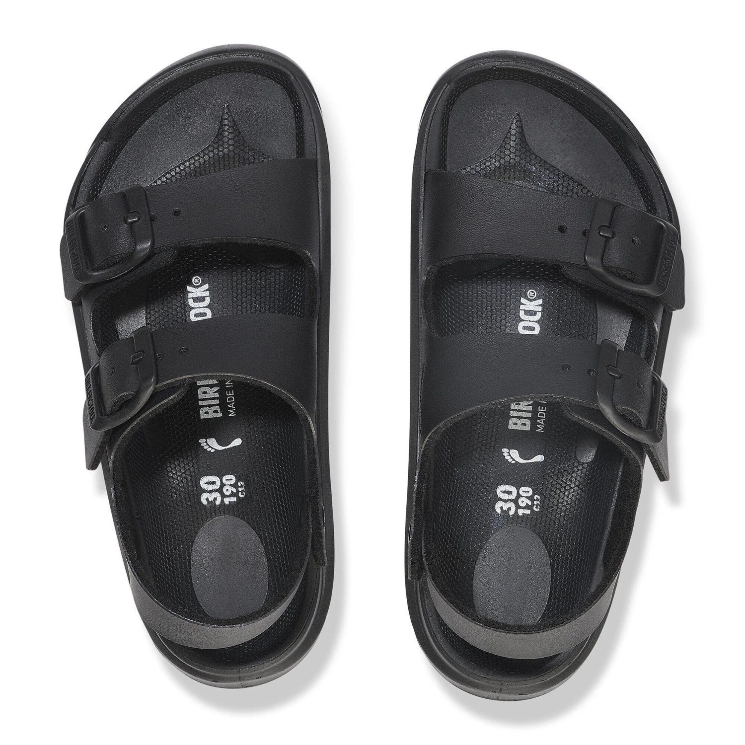 Birkenstock Mogami Kids Birko-Flor Black 2 Birkenstock Mogami Kids Birko-Flor Black - Image 2