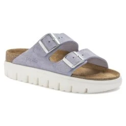 Arizona Chunky Suede Leather Purple Fog