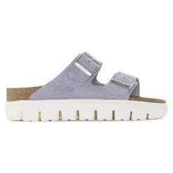 Arizona Chunky Suede Leather Purple Fog -Birkenstock Sale Store 1023499 side