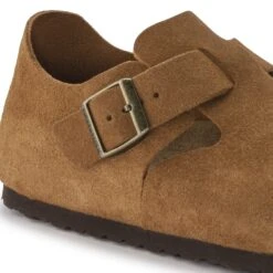 Birkenstock London Suede Leather Mink -Birkenstock Sale Store 1023519 detail 1