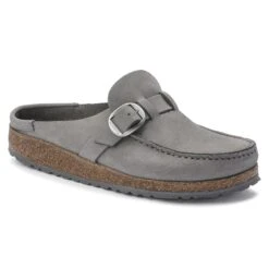 Birkenstock Buckley Nubuck Leather Dove Gray
