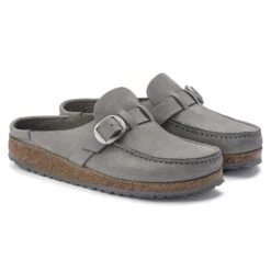 Birkenstock Buckley Nubuck Leather Dove Gray -Birkenstock Sale Store 1023527 pair